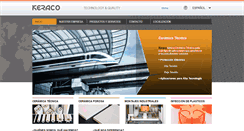 Desktop Screenshot of keraco.com
